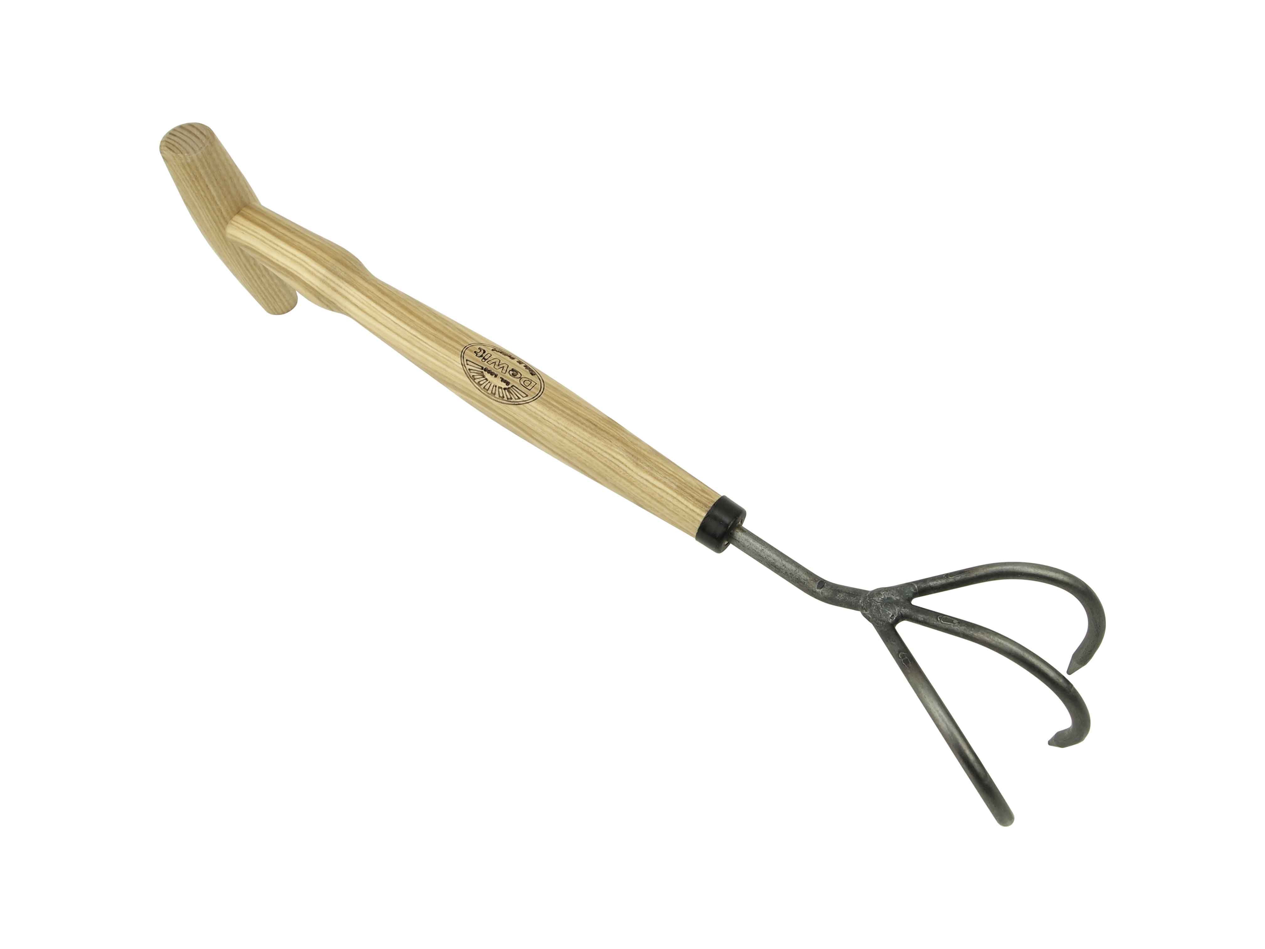 Cultivator 3 tine with short P-grip handle